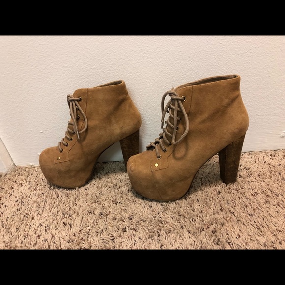 Jeffrey Campbell Lita Boot in Taupe - Picture 2 of 5